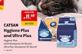 Hygiene Plus und Ultra Plus von CATSAN im aktuellen Das Futterhaus Prospekt für 11,49 €