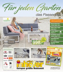 Terrassenmöbel Angebot im aktuellen Möbel Inhofer Prospekt auf Seite 1