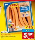 Netto Marken-Discount - Wiener Würstchen Angebot im Prospekt Wiener Würstchen bei Netto Marken-Discount im Prospekt "" für 5,49 €