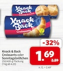Croissants bei nah&frisch im Aurich Prospekt für 1,69 €