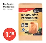 Bio Papier-Müllbeutel im aktuellen V-Markt Prospekt für 1,49 €