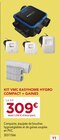 KIT VMC EASYHOME HYGRO COMPACT + GAINES - ALDES en promo chez Gedimat KIT VMC EASYHOME HYGRO COMPACT + GAINES - ALDES dans le catalogue Gedimat