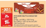 Petits Beurre Tablette au Chocolat Noir - Netto dans le catalogue Netto