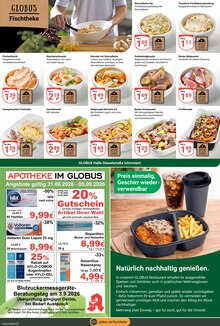 Fisch im aktuellen GLOBUS Prospekt (Halle (Saale)) Fisch im GLOBUS Prospekt "Aktuelle Angebote" mit 41 Seiten (Halle (Saale))