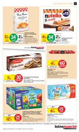 Promos Nutella dans le catalogue "34% EN AVANTAGE CARTE" de Intermarché Contact Nutella en promo dans le catalogue Intermarché Contact à la page 15