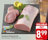 Aktuelles Schweine-Rückenbraten Angebot bei EDEKA in Freiburg (Breisgau) ab 8,99 €