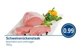 Schweinerückensteak Angebote bei REWE Passau für 0,99 €