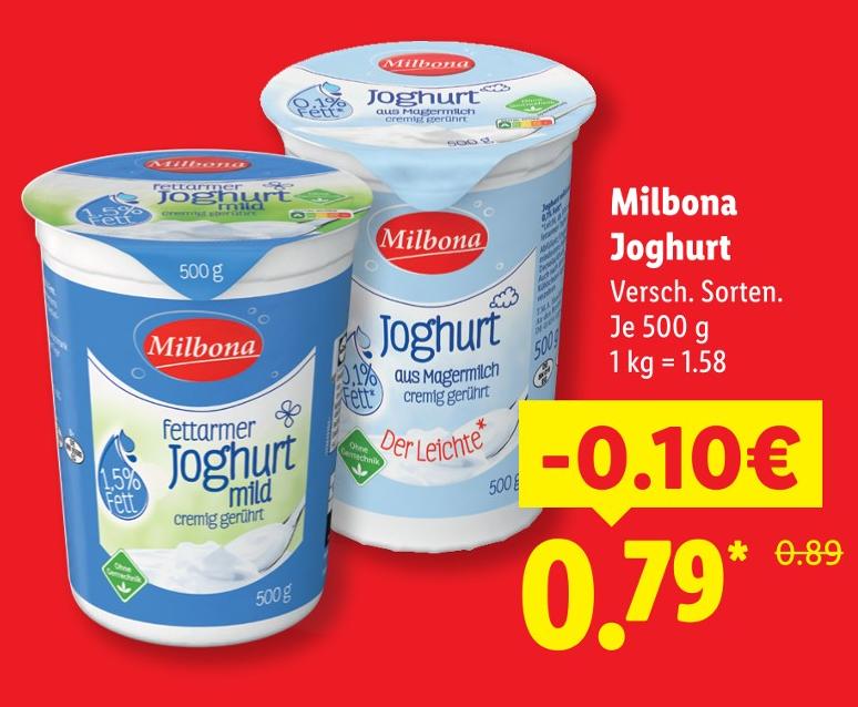 Joghurt fettarmer mild