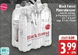 Mineralwasser im Angebot bei E center in Mülheim Mineralwasser Angebote von Black Forest bei E center Mülheim für 3,99 €