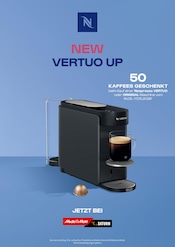 Aktueller Nespresso Elektromärkte Prospekt in Oberkirch und Umgebung, "50 Kaffees geschenkt*" mit 1 Seite, 16.04.2026 - 31.05.2026