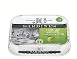 Sardines à l'huile d'olive - Jacques Gonidec - Naturalia à Levallois-Perret Sardines à l'huile d'olive - Jacques Gonidec en promo chez Naturalia Levallois-Perret à 3,99 €