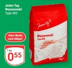 Weizenmehl Type 405 Angebote von Jeden Tag bei GLOBUS Rostock für 0,55 €