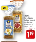 Herzstücke Vollkorntoast bei EDEKA im Prospekt "" für 1,19 €