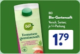 Bio-Gartensaft von BIO im aktuellen ALDI SÜD Prospekt für 1,79 €