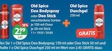 Deo Bodyspray oder Deo Stick von Old Spice im aktuellen V-Markt Prospekt für 2,99 €