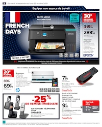 Offre Clé Usb dans le catalogue Carrefour du moment à la page 18