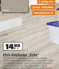 OBI Warburg - Click-Vinylboden „Eiche“ Angebot im Prospekt Click-Vinylboden „Eiche“ bei OBI im Warburg Prospekt für 14,99 €