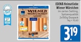 Wiener Würstchen im EDEKA Prospekt Wiener Würstchen von EDEKA Heimatliebe im aktuellen EDEKA Prospekt für 3,19 €