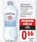 Mineralwasser von Gerolsteiner im aktuellen E center Prospekt