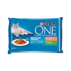 Sachets repas pour chats - PURINA ONE en promo chez Carrefour Amiens à 2,15 €