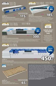 Matratze im JYSK Prospekt "SPARE BIS ZU 60%" mit 9 Seiten (Darmstadt)