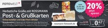 Post- & Grußkarten bei Rossmann in Krefeld Post- & Grußkarten im Angebot bei Rossmann Krefeld für 0,47 €