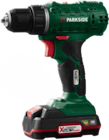 Perceuse-visseuse sans fil - PARKSIDE en promo chez Lidl Perceuse-visseuse sans fil - PARKSIDE dans le catalogue Lidl