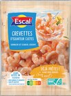 Queues de crevettes d'Équateur ASC cuites décortiquées surgelées - ESCAL - Intermarché Super à Lyon Queues de crevettes d'Équateur ASC cuites décortiquées surgelées - ESCAL en promo chez Intermarché Super Lyon à 5,93 €