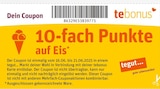Aktuelle Eis Angebote bei tegut in Mannheim Aktuelles 10-fach Punkte auf Eis Angebot bei tegut in Mannheim