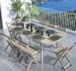 Ensemble repas Serena 8 places - inventiv - Mr. Bricolage à Bastia Ensemble repas Serena 8 places - inventiv en promo chez Mr. Bricolage Bastia à 399,00 €