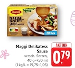 EDEKA - Delikatess Sauce Angebot im Prospekt Delikatess Sauce bei EDEKA im Prospekt "" für 0,79 €