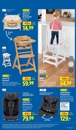Lidl Kindersitz im Prospekt 