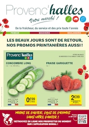 Catalogue Supermarchés de Provenc’halles à Valmeinier Prospectus Provenc’halles à Valmeinier, "LES BEAUX JOURS SONT DE RETOUR, NOS PROMOS PRINTANIÈRES AUSSI !", 2 pages, 05/05/2025 - 18/05/2025