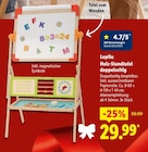 Holz-Standtafel doppelseitig von Lupilu im aktuellen Lidl Prospekt