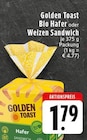 Bio Hafer oder Weizen Sandwich Angebote von Golden Toast bei EDEKA Krefeld für 1,79 €