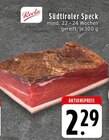 Aktuelles Südtiroler Speck Angebot bei EDEKA in Krefeld ab 2,29 €