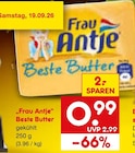 Beste Butter im Angebot bei Netto Marken-Discount in Hagen Beste Butter Angebote von Frau Antje bei Netto Marken-Discount Hagen für 0,99 €