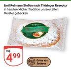 Stollen nach Thüringer Rezeptur im Angebot bei GLOBUS in Weimar Stollen nach Thüringer Rezeptur Angebote von Emil Reimann bei GLOBUS Weimar für 4,99 €