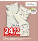 Satin-Bettwäsche 'Kent' im Segmüller Prospekt Satin-Bettwäsche 'Kent' von Fürstenhof im aktuellen Segmüller Prospekt für 24,99 €