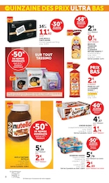 Prix et réduction Chocolat dans le prospectus U Express en cours Offre Chocolat dans le catalogue U Express du moment à la page 8