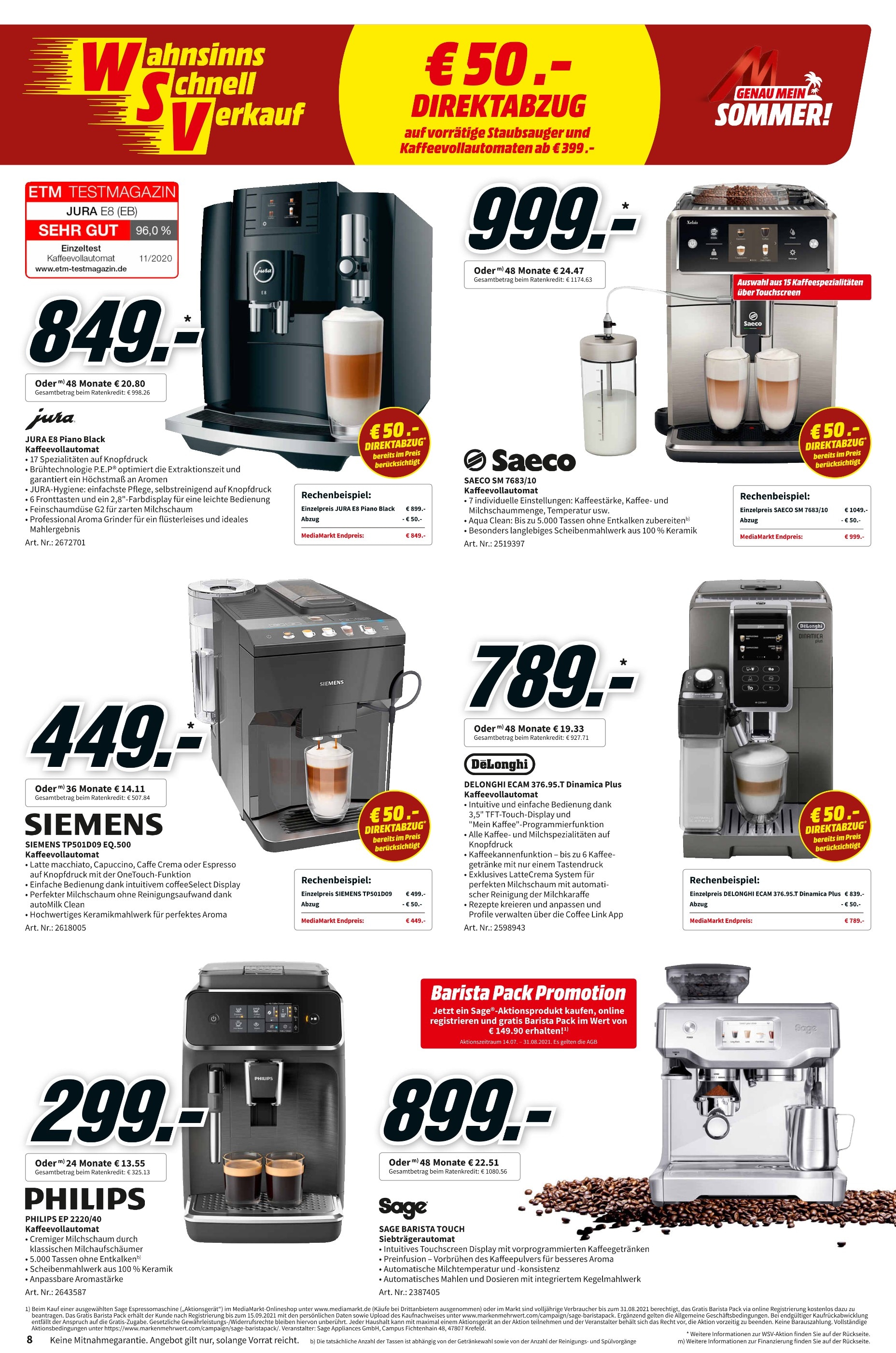 PennyMarkt Espressomaschine Angebot und Preis aus dem