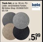 Tisch-Set Angebote von kela bei Opti-Wohnwelt Gifhorn für 5,99 €