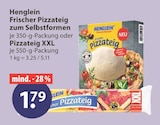 Frischer Pizzateig zum Selbstformen von Henglein im aktuellen V-Markt Prospekt für 1,79 €