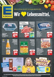 EDEKA Prospekt für Jena mit 8 Seiten