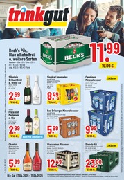 Trinkgut Prospekt für Bad Sassendorf: "Aktuelle Angebote", 10 Seiten, 07.04.2026 - 11.04.2026