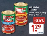 Tomaten Angebote von ORO DI PARMA bei ALDI SÜD Nettetal für 1,29 €