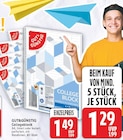 Collegeblock von GUT&GÜNSTIG für 1,29 € bei E center im Angebot Collegeblock von GUT&GÜNSTIG im aktuellen E center Prospekt