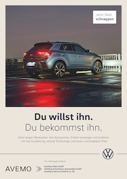 Aktueller Volkswagen Prospekt (Aalen) Volkswagen Prospekt mit 2 Seiten (Aalen)