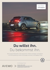 Aktueller Volkswagen Werkstatt & Auto Prospekt in Lauchheim und Umgebung, "Jetzt Deal schnappen" mit 2 Seiten, 04.06.2025 - 30.06.2025