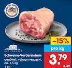 Schweine-Vordereisbein von Gut Ponholz für 3,79 € bei Netto Marken-Discount im Angebot Schweine-Vordereisbein von Gut Ponholz im aktuellen Netto Marken-Discount Prospekt
